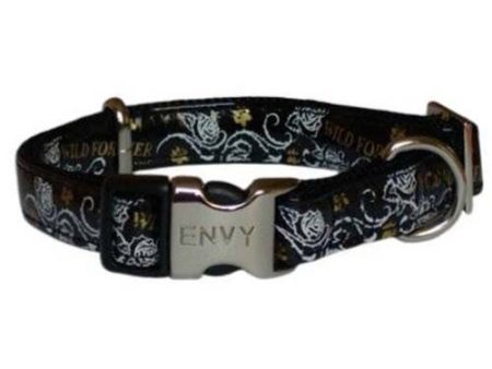 Zolux Envy Wild Forever Dog Collar 21-31cm Black Online Sale