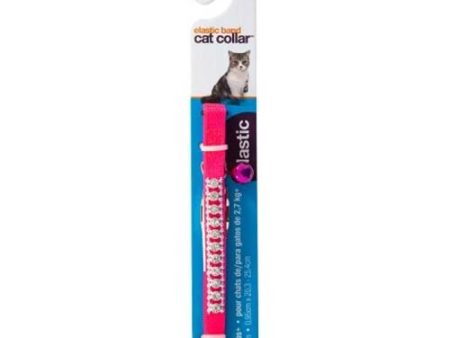 Petmate Elastic Pink Cat Collar 20-25cm (1cm) Online Hot Sale