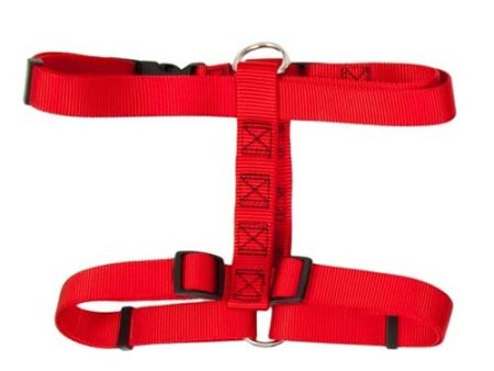 Petmate Adjustable Nylon Dog Harness Red 2cm x 50-60cm Cheap