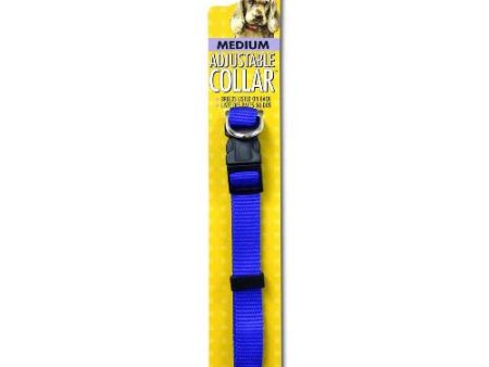 Petmate Royal Blue Adjustable Dog Collar 1.5cm x 25-40cm For Sale