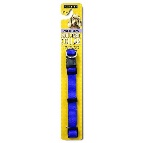 Petmate Royal Blue Adjustable Dog Collar 1.5cm x 25-40cm For Sale