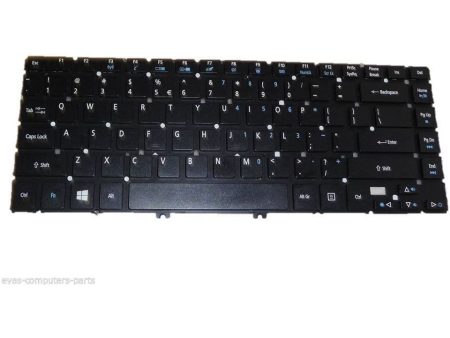 New Acer Aspire R7-572 R7-572G Black Ultrabook Backlit Keyboard NSK-R5ABC Cheap