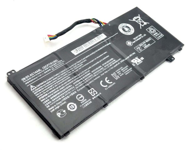 New Genuine Acer Aspire AC14A8L 3ICP7 61 80 KT.0030G.001 KT.0030G.013 AC15B7L 3ICP7 64 80 Battery 52.5Wh For Sale