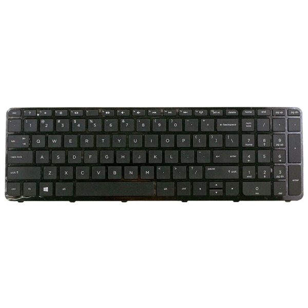 New HP 15F 15-f211wm 15-f224wm 15-f233wm 15-f240ca English Keyboard With Frame 708168-001 For Sale