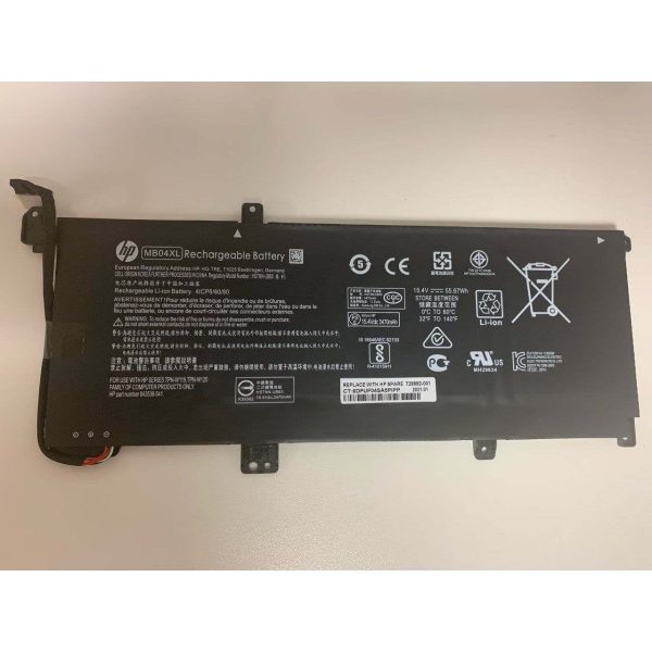 New Genuine HP MB04XL HSTNN-UB6X 843538-541 844204-850 844204-855 TPN-W119 Battery 55.67Wh Online