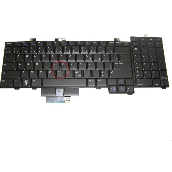 New Dell Precision M6400 M6500 Canadian French Backlit Keyboard D114R NSK-DE20M Discount