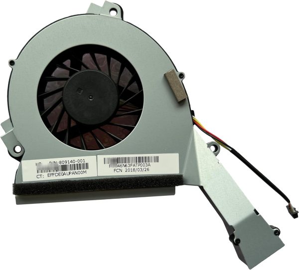 HP Pavilion All-in-One CPU Cooling Fan Module 809140-001 Supply