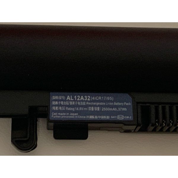 New Genuine Acer KT.00407.001 AL12A72 KT.00403.003 Battery 37Wh Online