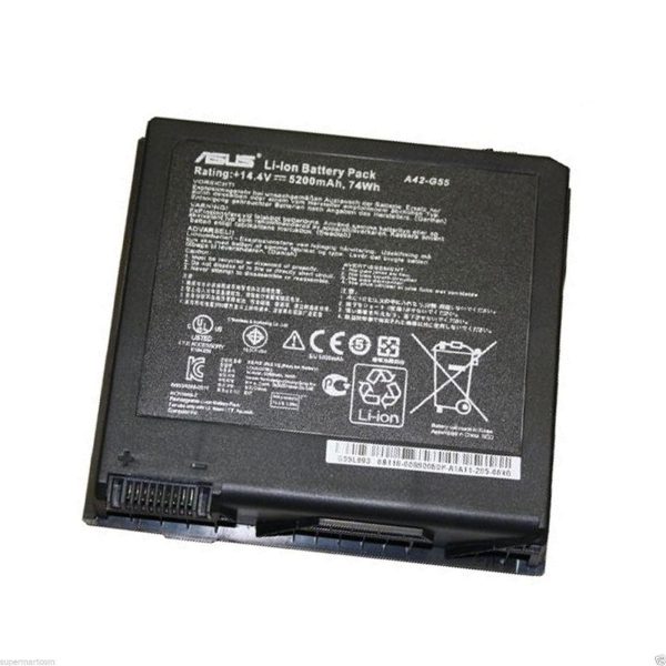 New Genuine Asus G55 G55V G55VM G55VW Battery 74Wh Online