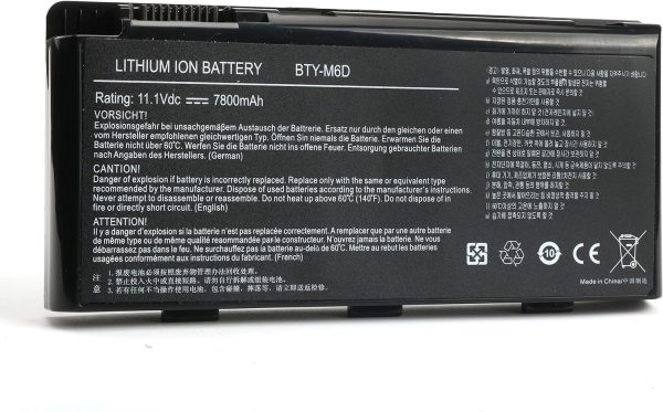 New Genuine MSI GT60 0NC-004US 0NR-004US 0NC-007 0NC-016 0NC-008RU Battery 87Wh Supply