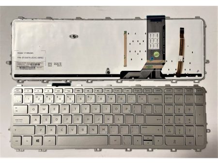 New HP CA Canadian Bilingual Backlit Keyboard 760743-DB1 V140626A V140626DS1 Online Sale