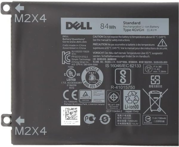 New Genuine Dell Precision 15 5510 Battery 84Wh Online Sale