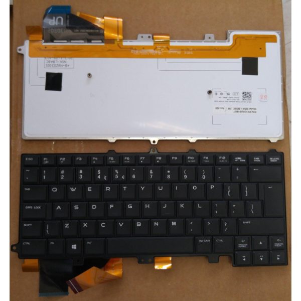 New Dell Alienware 14 M14 R3 M14X-R3 US Black Keyboard backlit PK130US1B17 NSK-LB0BC Online