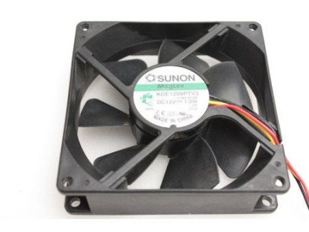 New Sunon Maglev KDE1209PTV3 Computer Case Fan DC12V 1.2W 3 Pin Connector Online now