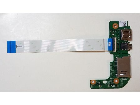 Asus X555D USB Media Audio Card Reader Board with Cable 69N0S9J10C01 Online now