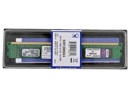 New Kingston Value RAM 4GB 1333MHz PC3-10600 DDR3 Non-ECC CL9 DIMM KVR13N9S8 4 For Cheap