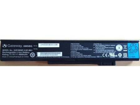 New Genuine Gateway 6MSBG 6MSB PA6A SQU-412 3UR18650F-2-QC-MA1 Battery 54Wh Online