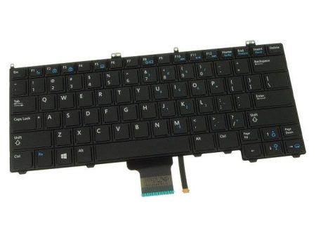 Dell Latitude E7420 E7240 E7440 Black Backlit Keyboard RXKD2 NSK-LDABC Online now