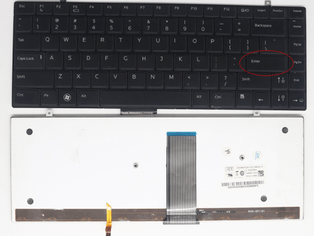 New Dell Studio XPS 1645 1647 1340 1640 R266D Backlit Keyboard US English For Sale