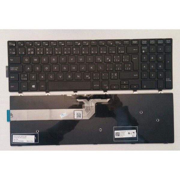 New Dell Vostro 15 3558 Canadian Bilingual Keyboard MP-13N76CU-698 PK1313G3A31 415R2 For Cheap