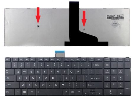 New Toshiba Satellite C75 C75-A C75D-A C75T-A C75DT-A US English Keyboard Cheap