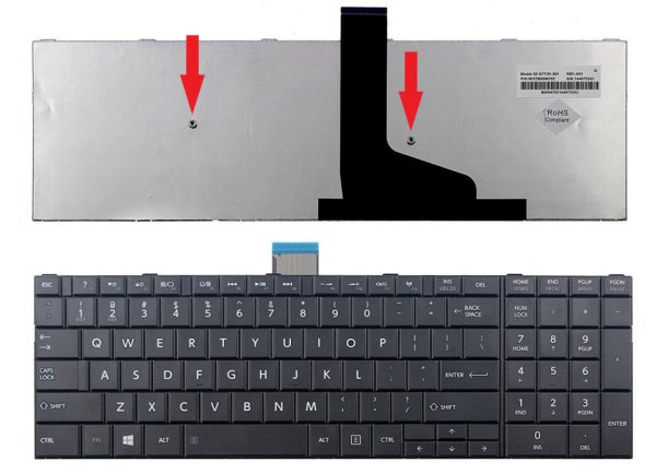 New Toshiba Satellite C75 C75-A C75D-A C75T-A C75DT-A US English Keyboard Cheap