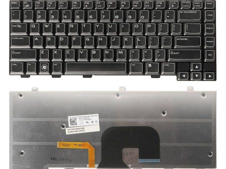 New Dell Alienware M14X R2 0VPP86 VPP86 NSK-AKV01 NSK-AKU01 US Keyboard Backlit Hot on Sale