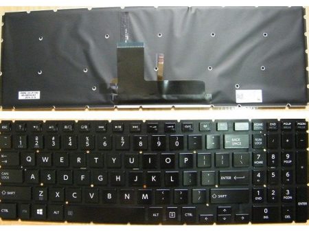 Genuine Toshiba Satellite S55-B S55D-B S55t-B S55-C S55D-C S55t-C US English Keyboard NO frame Backlit Cheap