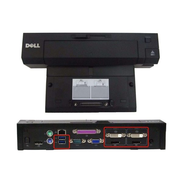 Dell PRO2X Docking Station USB 3.0 E-Port Plus R537F CY640 F310C YP126 M8V41 For Cheap