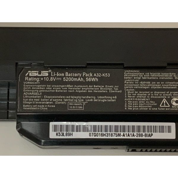 New Genuine Asus K53SN K53SV K53T K53TA K53U Battery 56Wh Cheap