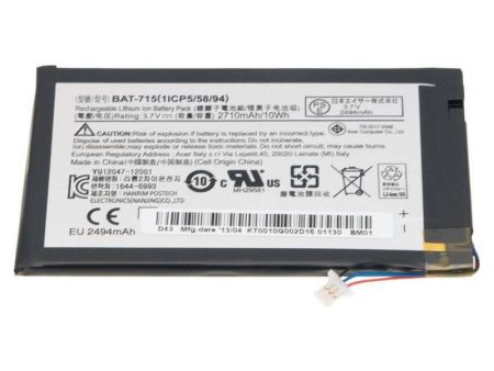 New Genuine Acer Iconia Tab B1 B1-A71 Tablet Battery 10Wh Discount