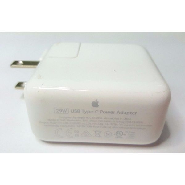 New Genuine Apple Macbook AC Adapter Charger A1540 14.5V 2.0A USB-C 5.2V 2.4A 29W Fashion