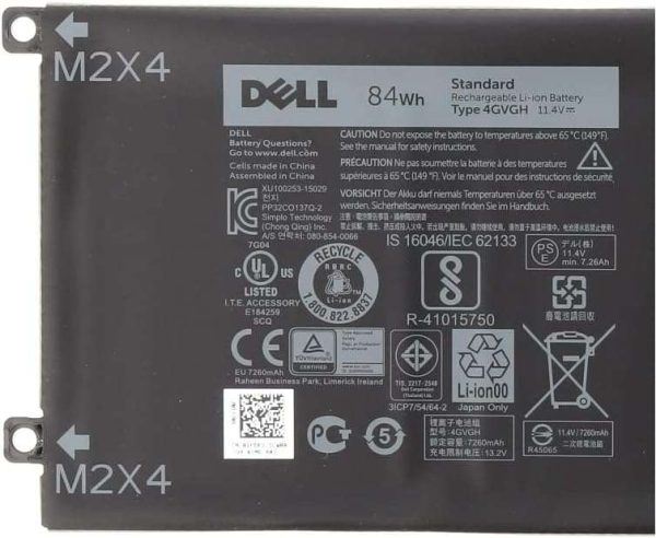 New Genuine Dell XPS 15 9550 Battery 84Wh For Sale