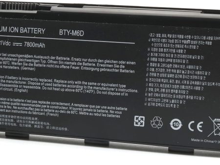 New Genuine MSI GX680 GX680R GX780 GX780DX GX780DXR GX780R GX60 Battery 87Wh Hot on Sale