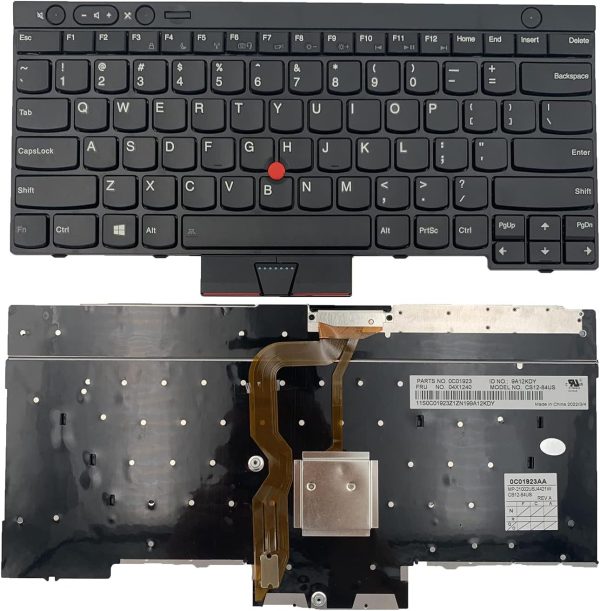 New IBM Lenovo X230 T430 T530 W530 Backlit English Keyboard 04W3063 Online now