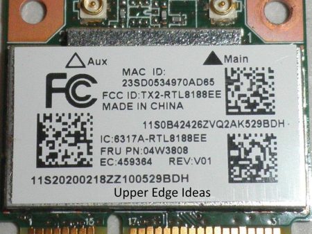 Lenovo C355 E145 E545 AIO Wireless WIFI Card 11S20200218 2020021 04W3808 For Cheap