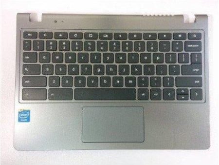 New Acer Chromebook C720 C720P Grey Palmrest Keyboard Touchpad Assembly 60.SHEN7.006 Sale