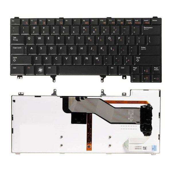 New Dell Latitude E6330 E6420 E6430 E6440 Backlit US English Keyboard 24P9J Sale