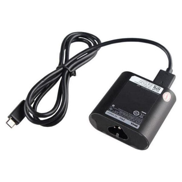 New Genuine Dell Venue 7 8 10 11 Tablet AC Adapter Charger & Power Cord DA24NM130 24W For Sale